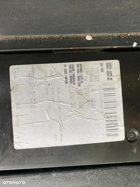 Touran Bxe czesci La7w skrzynia Gqn drzwi maska blotnik klapa zderzak - 11