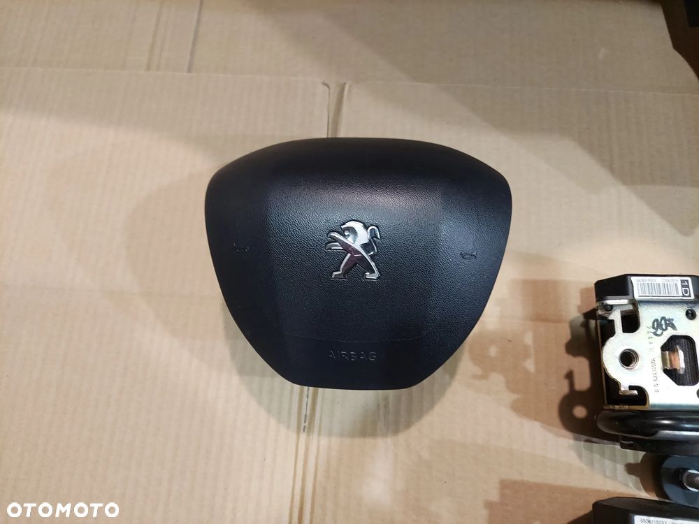 Peugeot 208 2008 I 2012-2019  konsola deska poduszki oryginał - 5