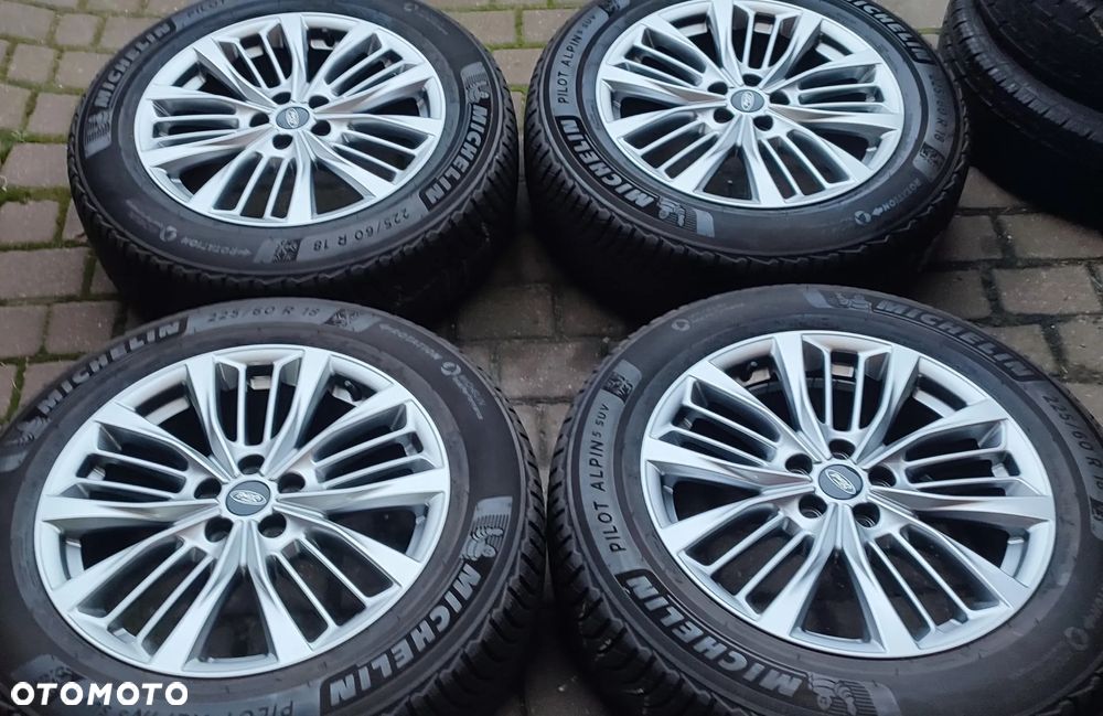 Koła Zimowe Felgi Aluminiowe Oryg. Ford Kuga 18 Cali 5x108 Et50  Michelin 225/60/18 2020r Ideał - 1