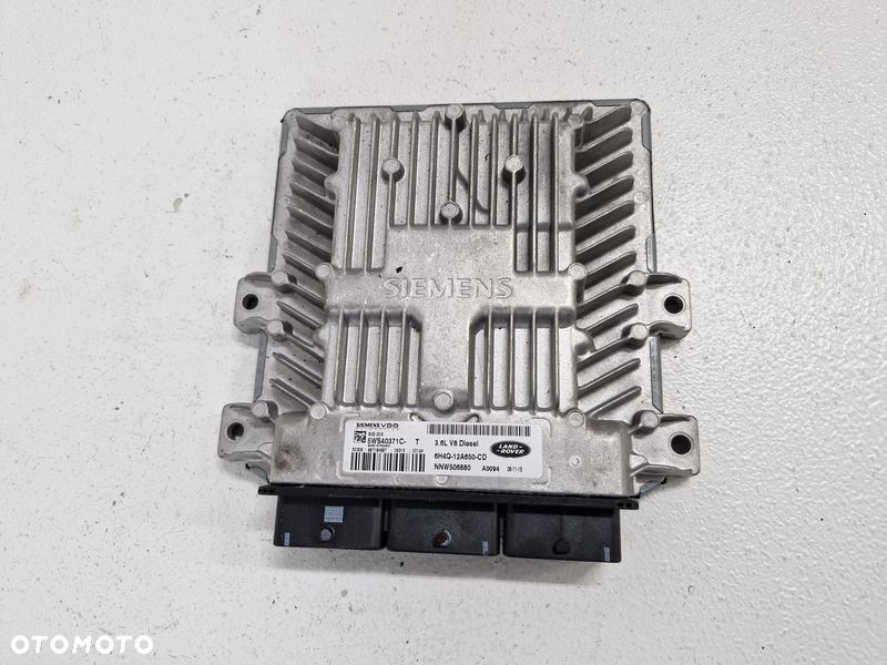 range rover l322 lift 3.6 td v8 komputer sterownik silnika ecu 6h4q-12a650-cd - 1
