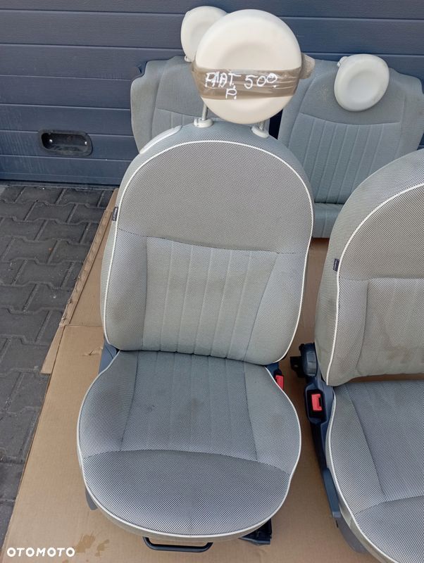 FIAT 500 FOTELE KANAPA KOMPLET EUROPA - 2