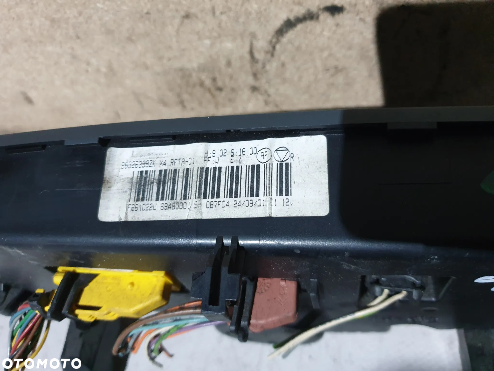 Citroen C5 I Panel Nawiewu Klimatyzacji 963263982K - 3