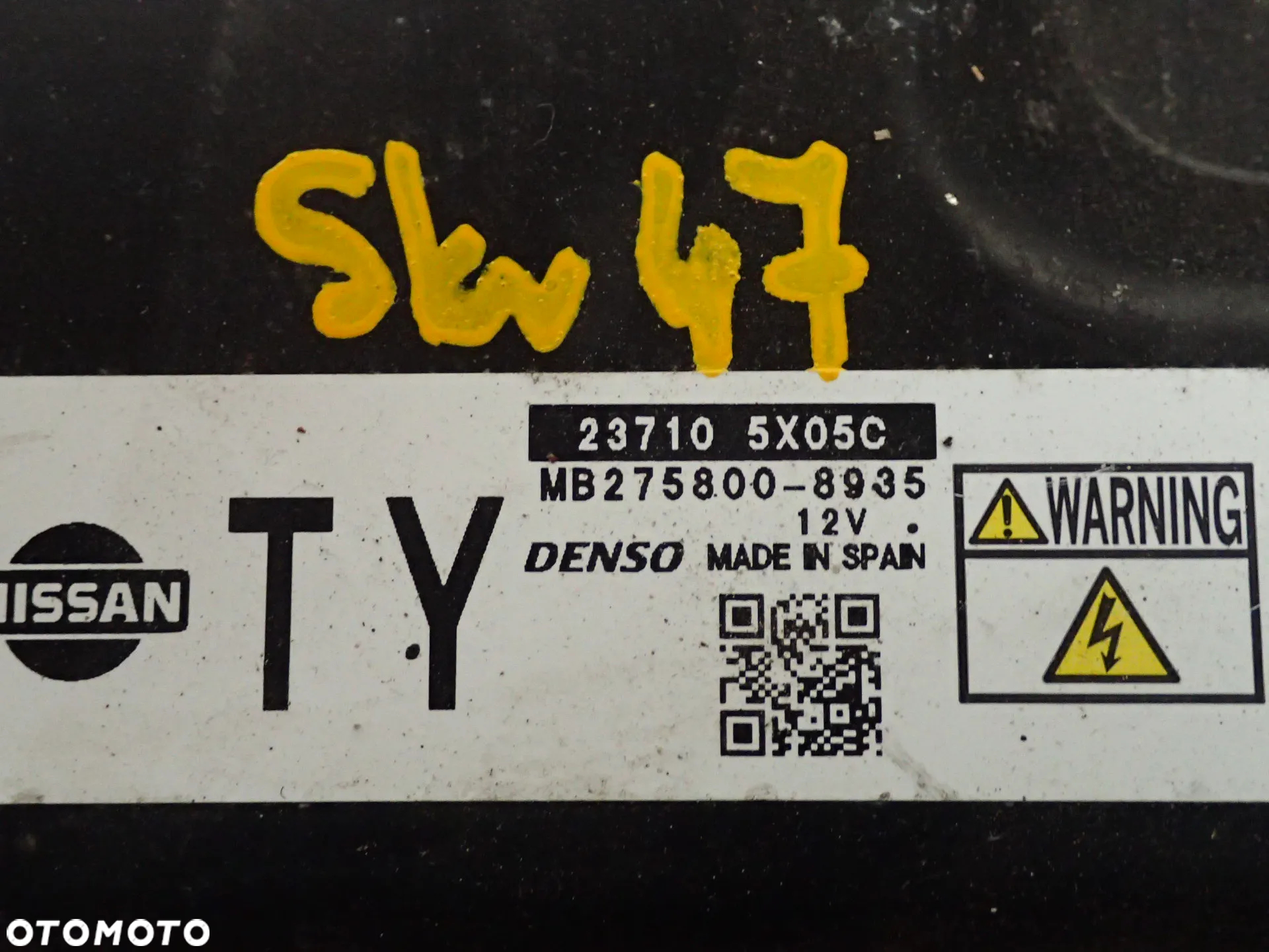 STEROWNIK NISSAN NAVARA 237105X05C MB275800-8935 - 3