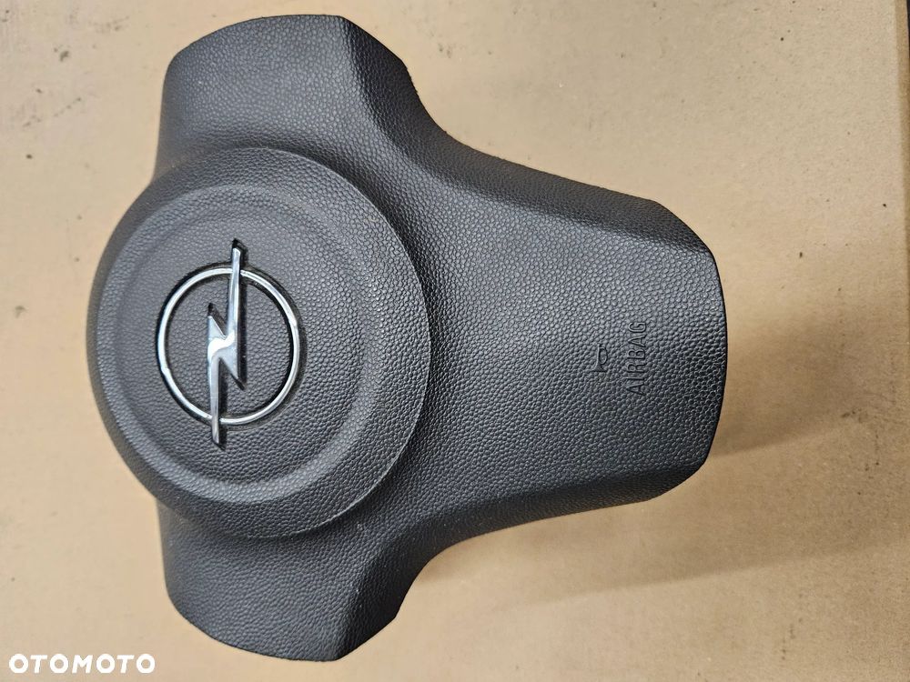 Opel Corsa D airbag poduszka kierowcy pasażera deska konsola - 5