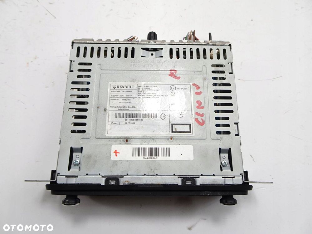 radio cd renault clio iv 281159981r - 5