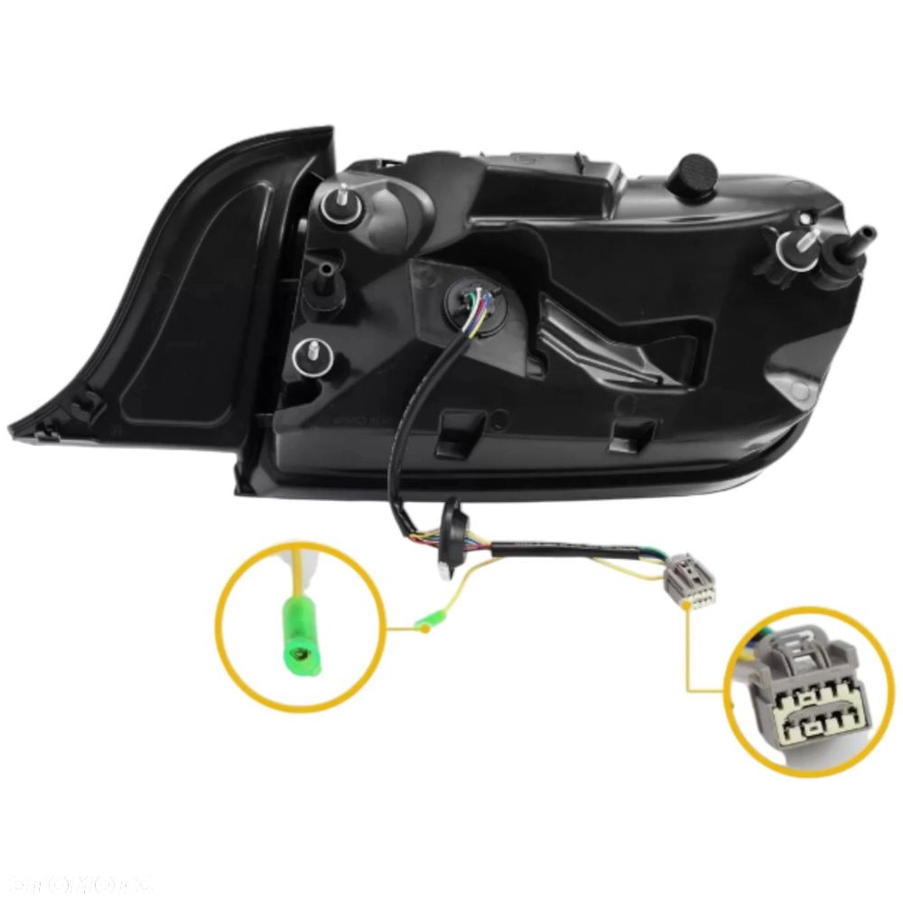 FORD Mustang VI 6 2015-2023 Lampy TYŁ Full Led Europa FR3Z-13405-A KOMPLET - 6