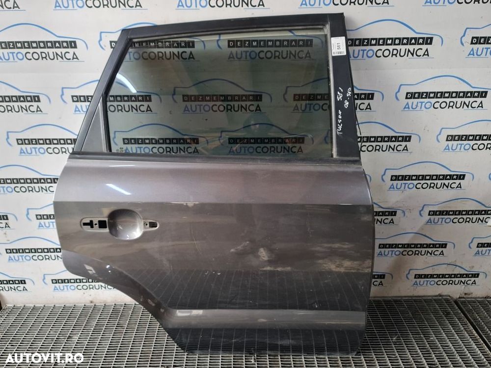Usa Dreapta Spate Hyundai Tucson 2006 - 2010 SUV 4 Usi Gri F2 (581) FĂRĂ MÂNER EXTERIOR - 5