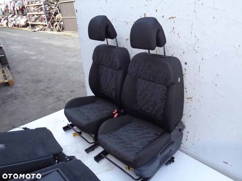 FOTELE SIEDZENIA MATERIAŁ KOMPLET PEUGEOT 3008 I - 4