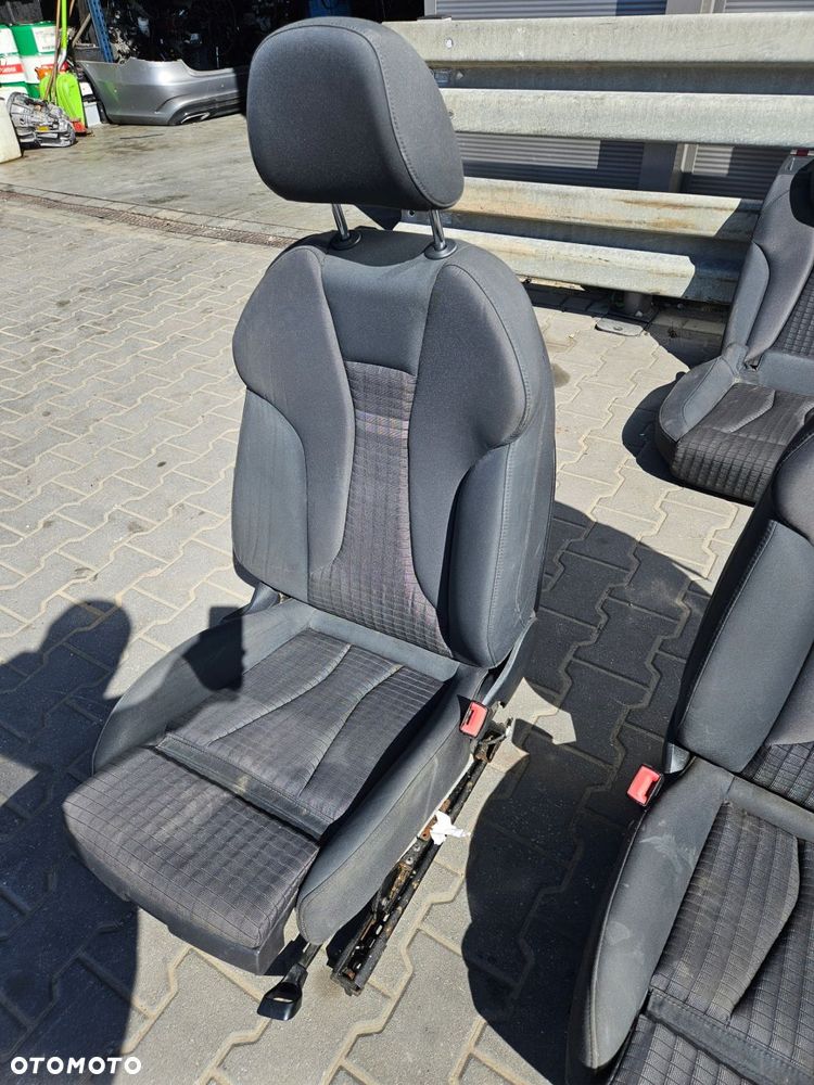 komplet fotele kanapa boczki s-line anglik uk audi a3 8v 3d - 5