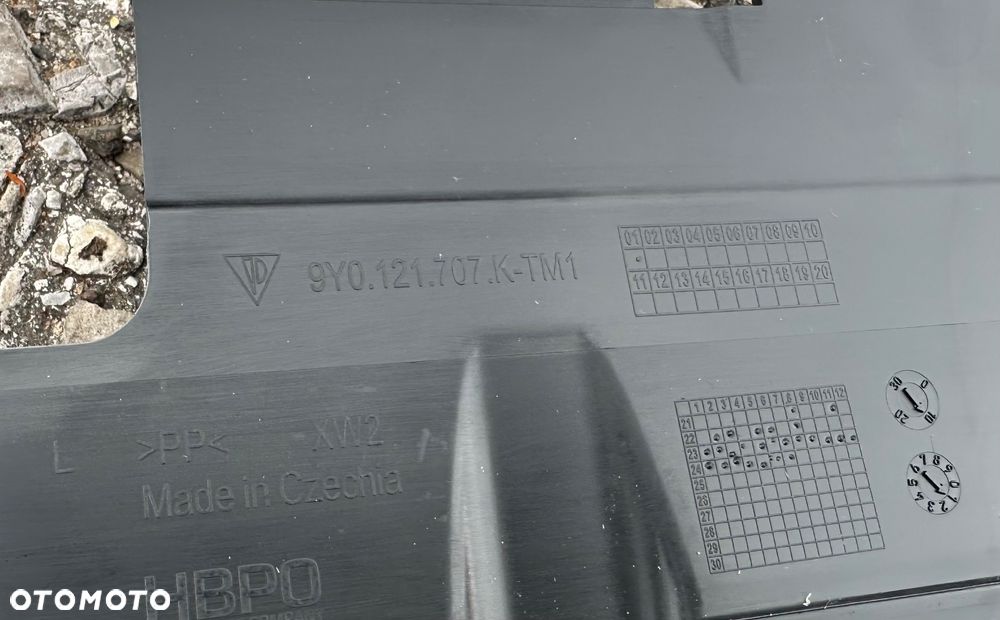 Kierownica powietrza Porsche Cayenne 9y0121707k-tm1 9y0 121 707 k - tm 1 - 2