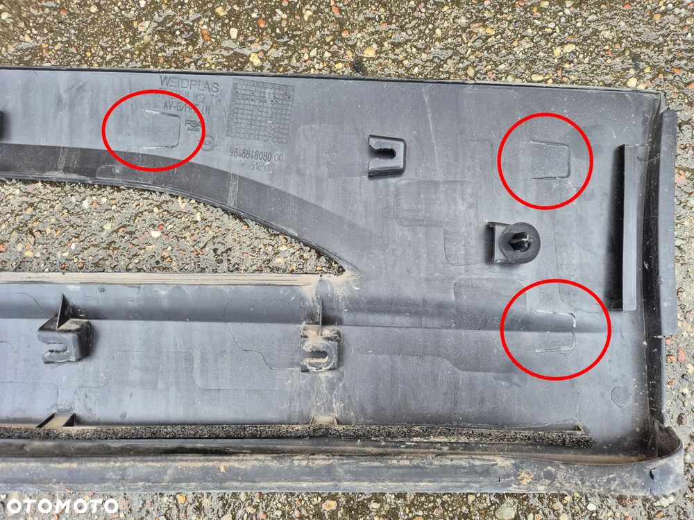 Opel Mokka II B 20- listwa nakładka drzwi przednie lewe - 5