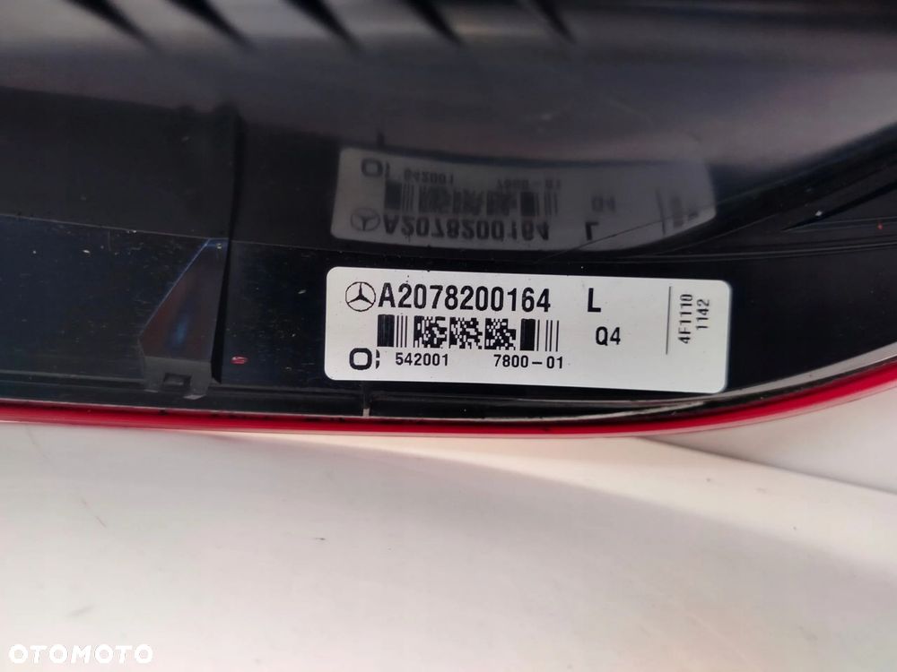 MERCEDES W207 09R- LAMPA LEWY TYŁ LEWA TYLNA A2078200164 - 7