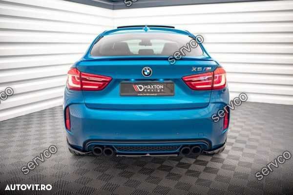 Prelungire splitter bara spate Bmw X6 M F86 2014-2018 v2 Maxton Design - 4