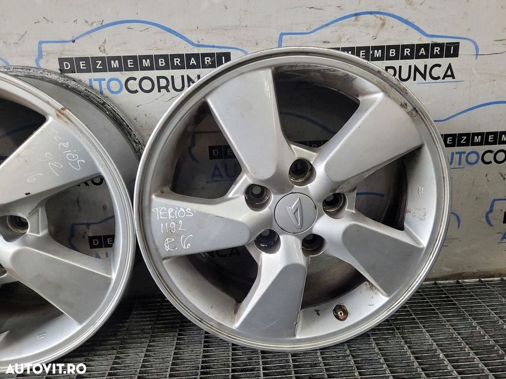Jante aliaj Daihatsu Terios 2006 - 2010 (1192) R16 R16 ET50 5*115 - 5