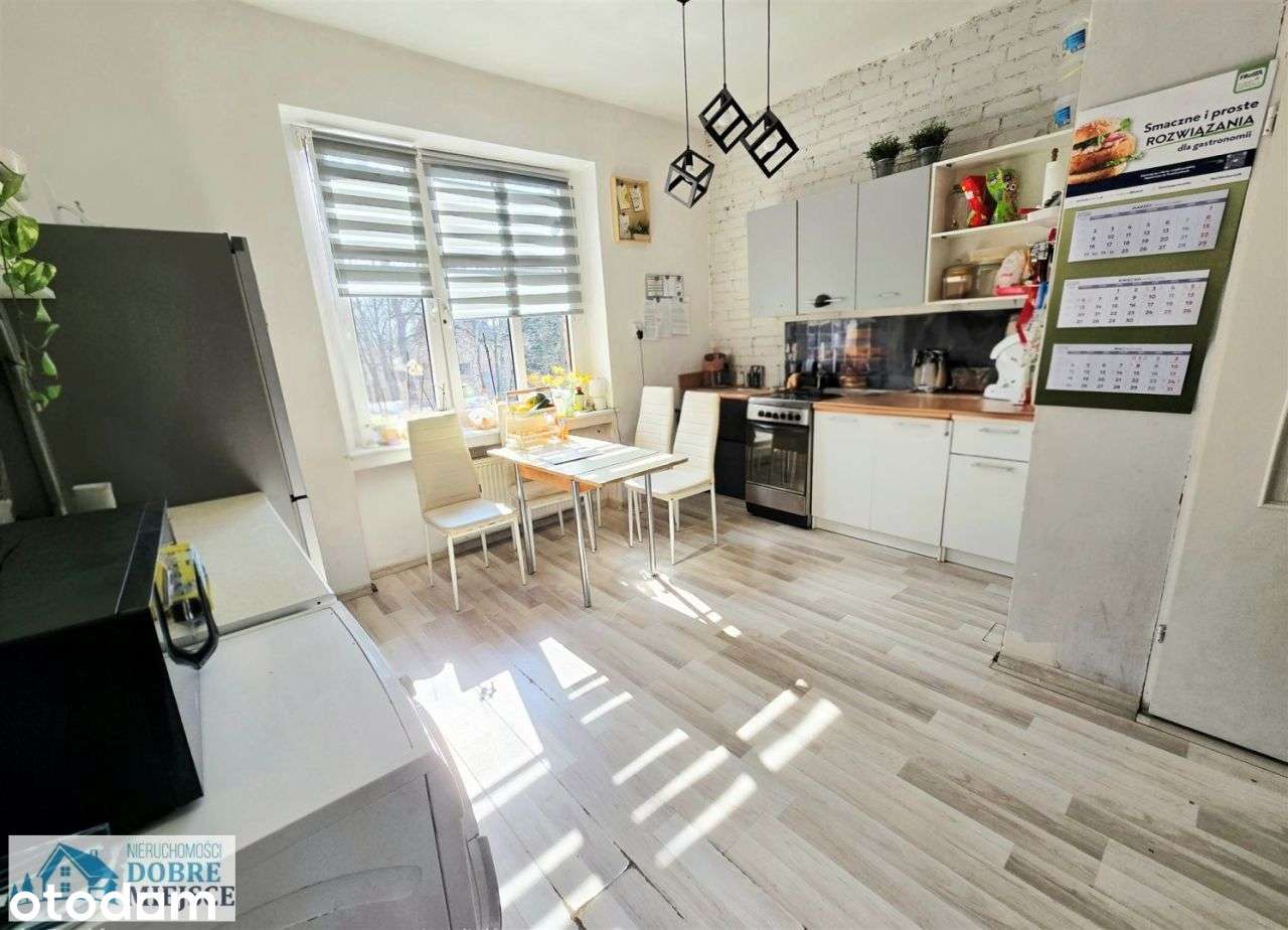 Klimatyczne, wyposażone mieszkanie z ogrodem 59 m²