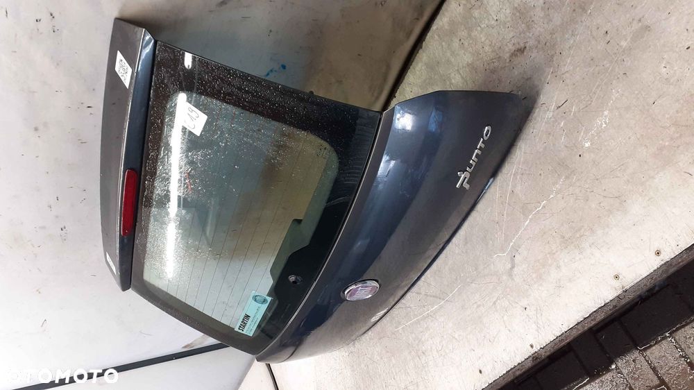 ) KLAPA TYŁ TYLNA BAGAŻNIKA DO FIAT GRANDE PUNTO EVO SZARA GRAFITOWA - 3