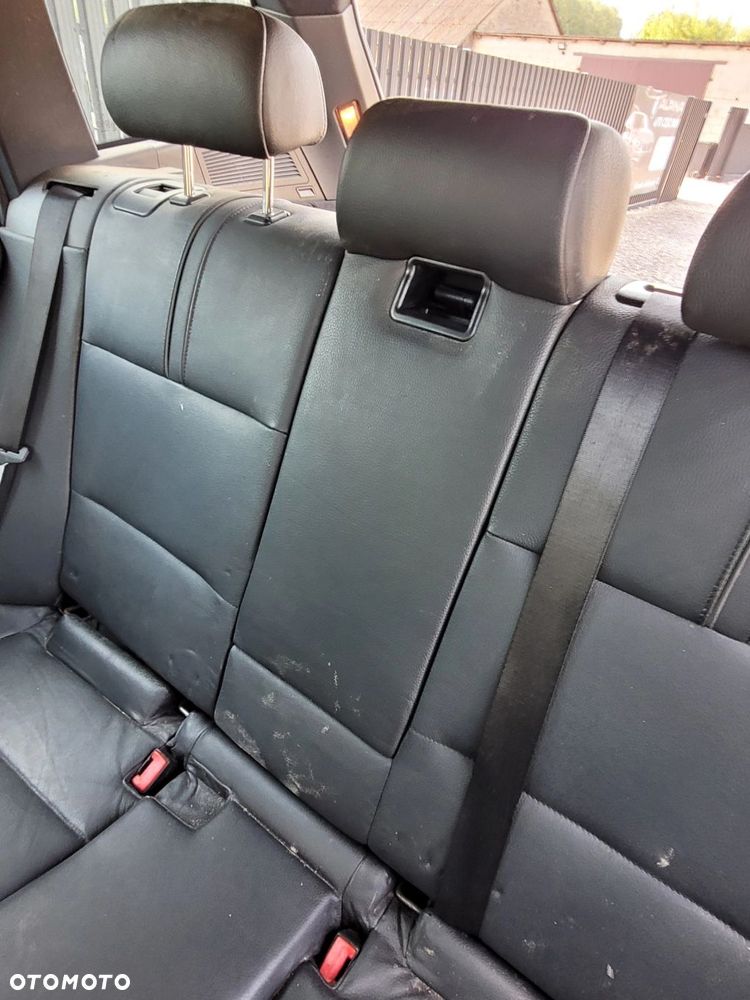 KANAPA TYŁ TYLNA BMW X3 E83 CZARNA SKÓRA - 5