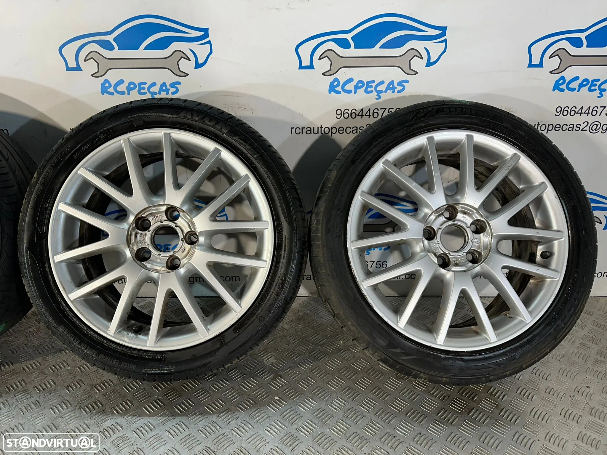 Conjunto Jantes 17 Originais VW Volkswagen Golf Jetta GT 7J ET54 5x112 1K0601025AN - 5