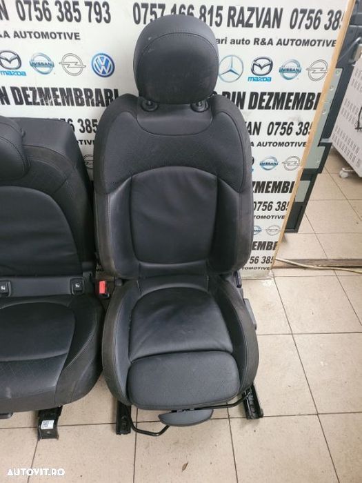 Interior Complet Scaune Fata Bancheta Mini F54 F56 Model 2 Usi Volan Stanga Impecabile - 5