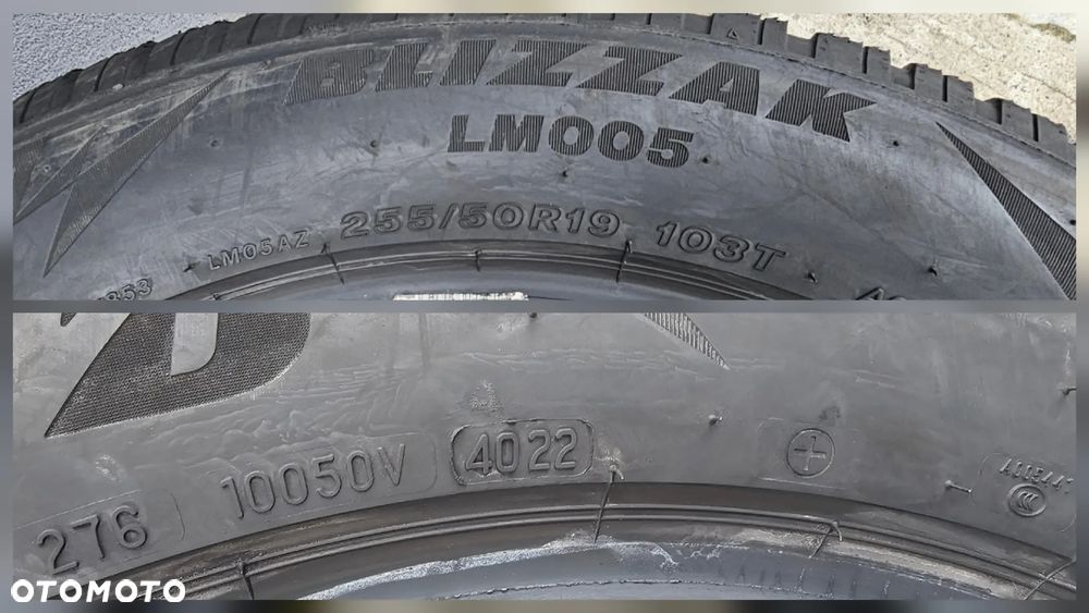 Bridgestone Blizzak LM005 255/50R19 103 T - 5