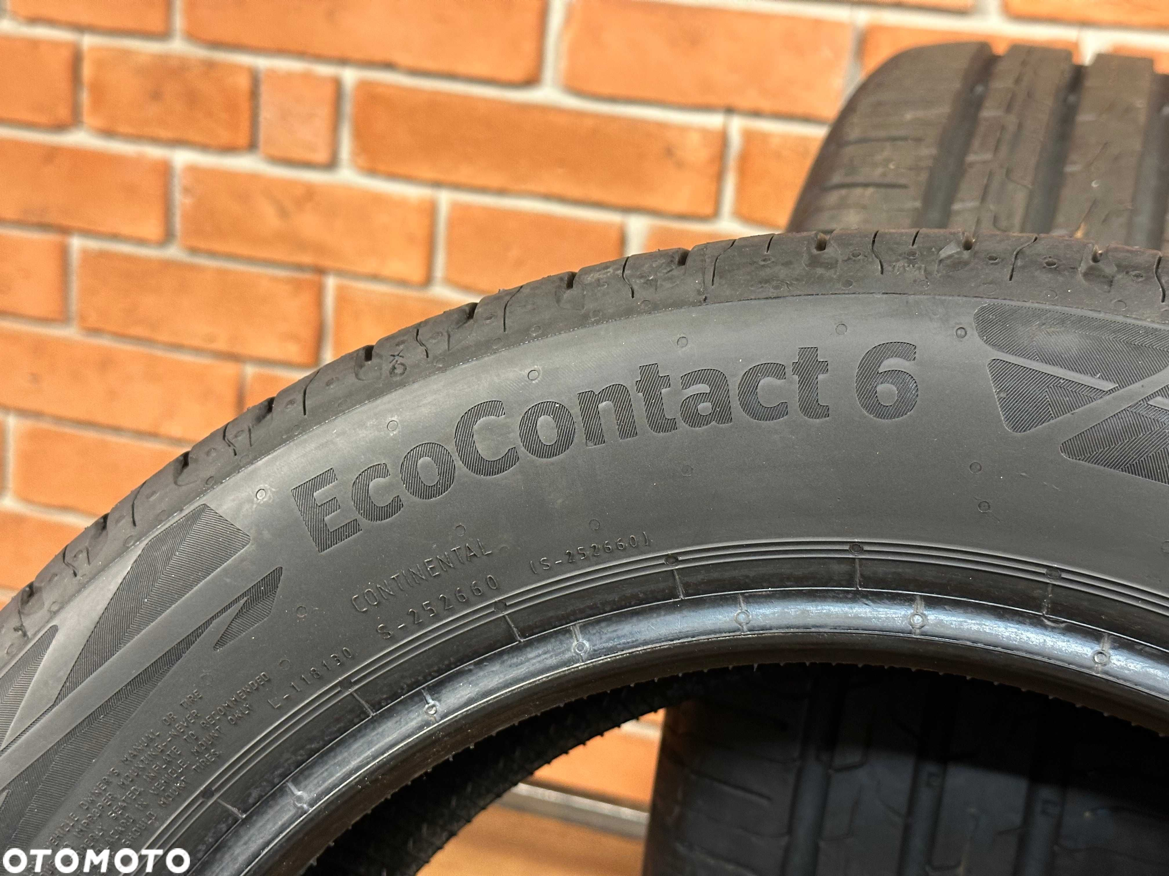 1x Continental EcoContact 6 185/55R15 86H XL 2023 NOWA - 4