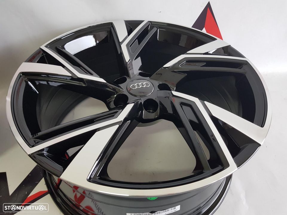 Jantes Audi RS6 2020 Preto Polido 18 - 5
