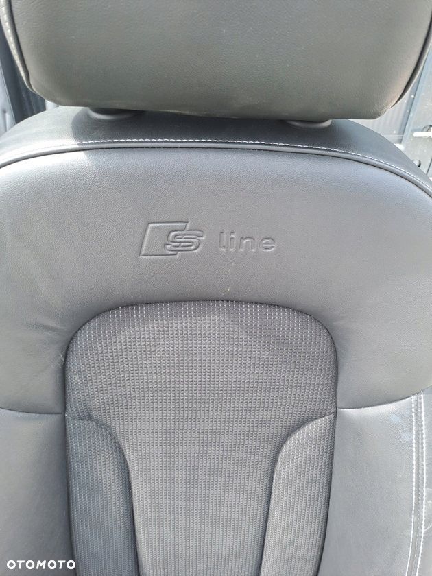 audi q5 8r fotele siedzenia środek kanapa półskóra s-line eu - 3