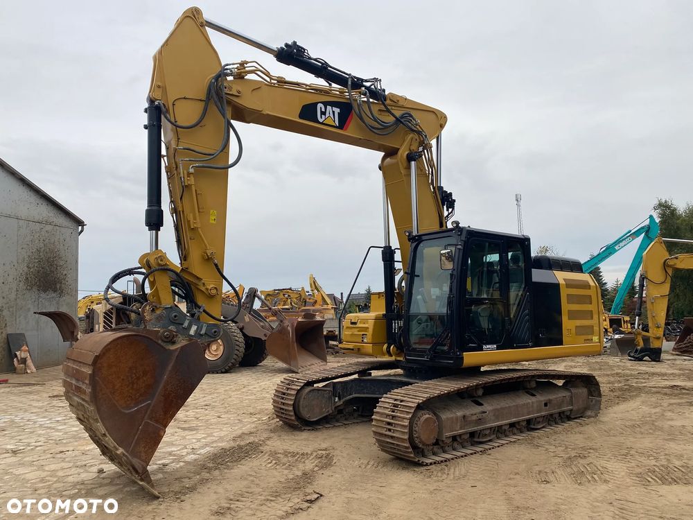 Caterpillar CAT 326 FLN, 9200 MTH, RAMIĘ 3X ŁAMANE, Z NIEMIEC, - 11