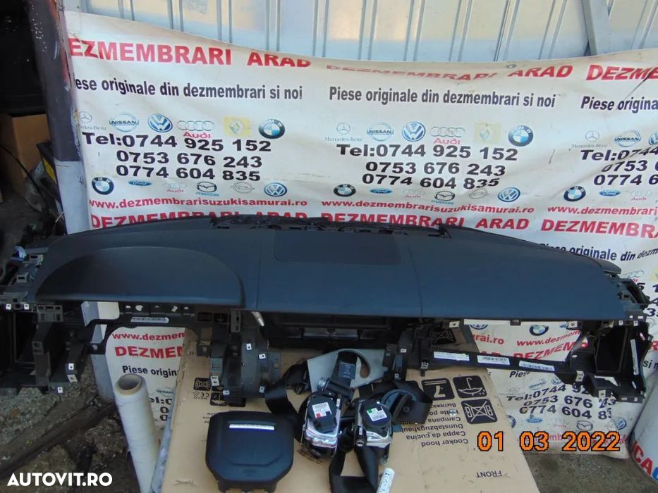 Plansa Bord Range rover Sport 2013-2019 airbag sofer pasager centuri f - 3