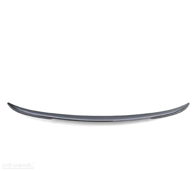 AILERON LIP SPOILER TRASEIRO BMW F30 LOOK M PERFORMANCE PRETO BRILHANTE - 2