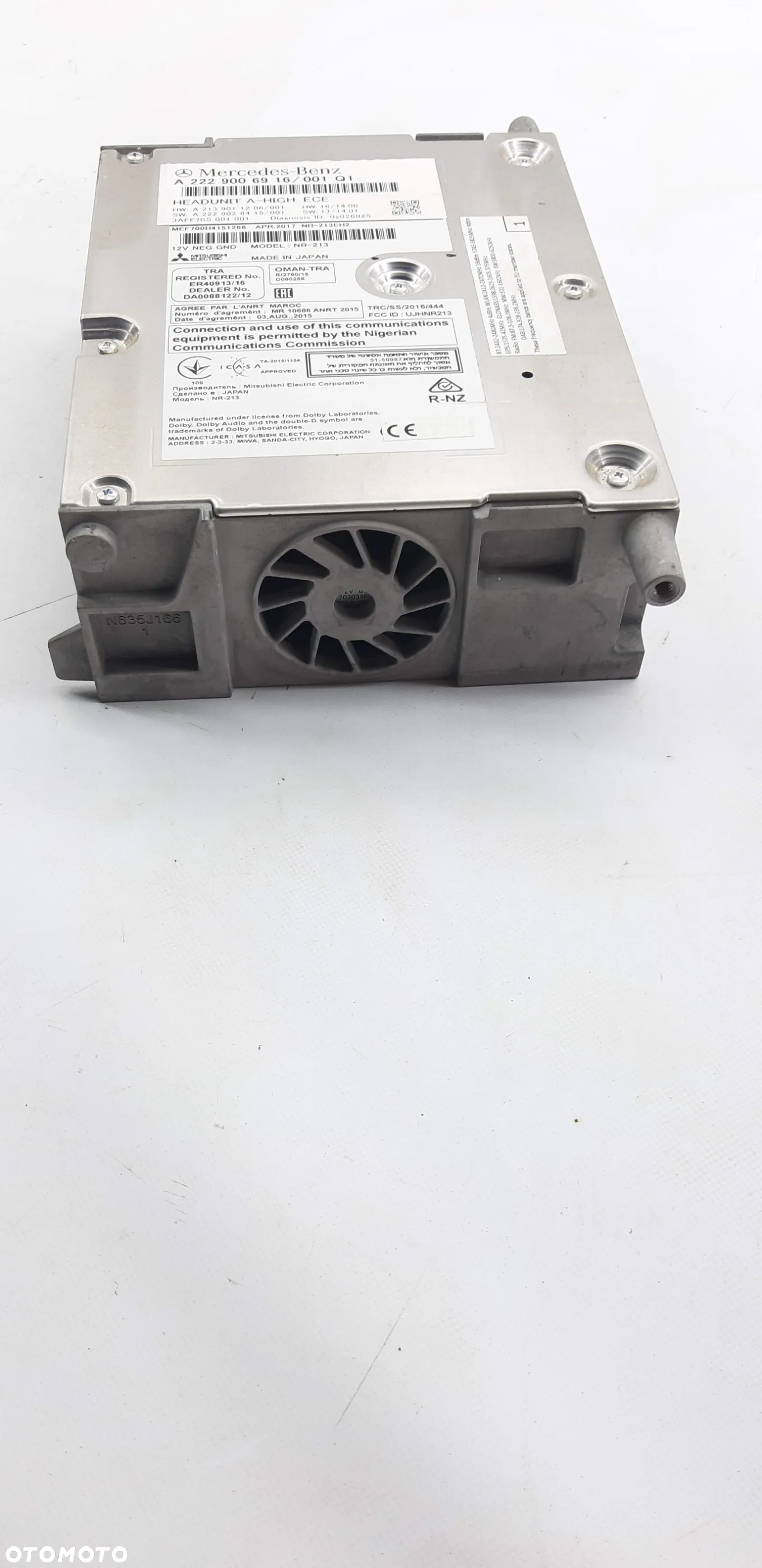 Nawigacja GPS A2229006916 Mercedes W213 3.5CGi 2017r kombi 4Matic - 4