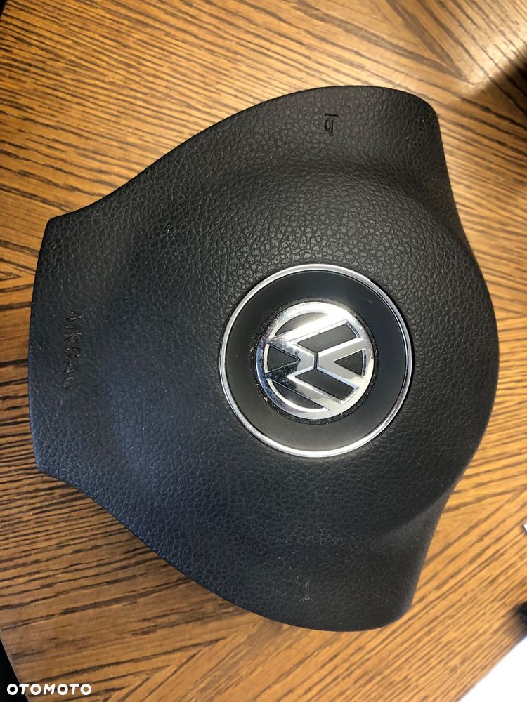 Kierownica multifunkcja skóra z poduszką VW TOURAN TIGUAN 1T0419091AC 1T0880201AA - 7