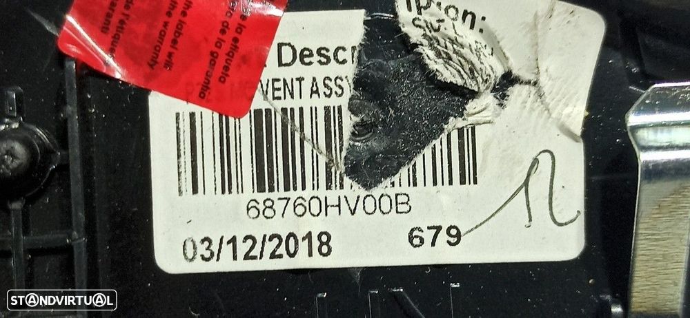 AERADOR FRENTE DIREITO NISSAN QASHQAI (J11) ACENTA - 2