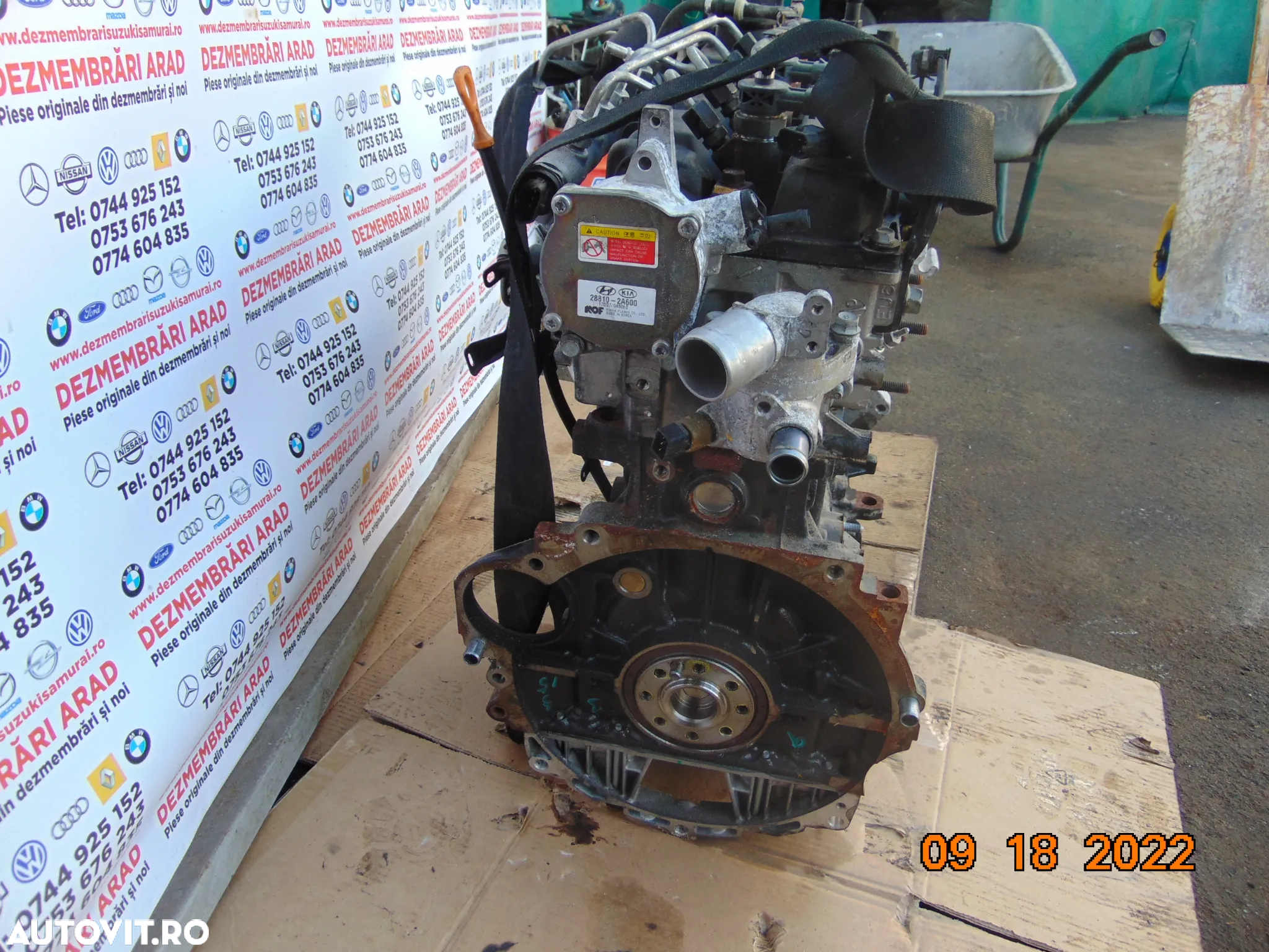 Motor Kia 1.6crdi D4FB euro 6 Hyundai Tucson Sportage CEED Venga Optima Soul I30 I40 Stonic Kona eu - 3