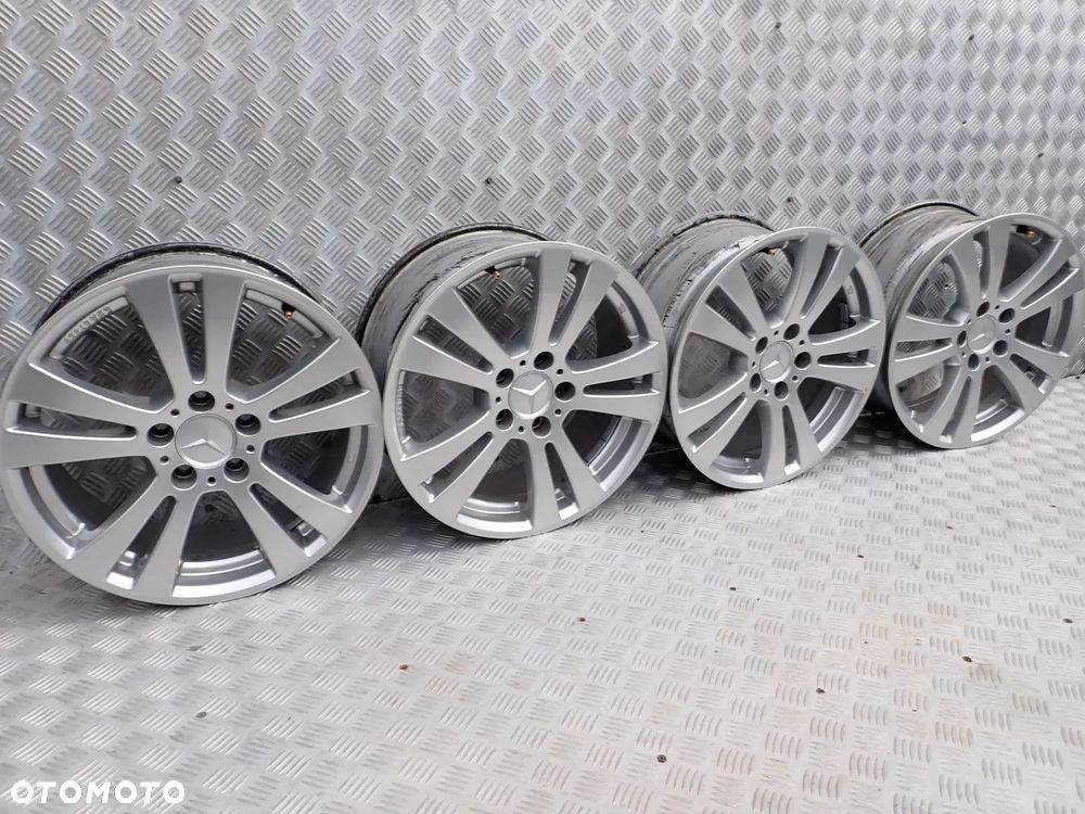 FELGI ALUMINIOWE MERCEDES 7,5X17 5X112 ET47 DOSTĘPNE 2 KOMPLETY - 1