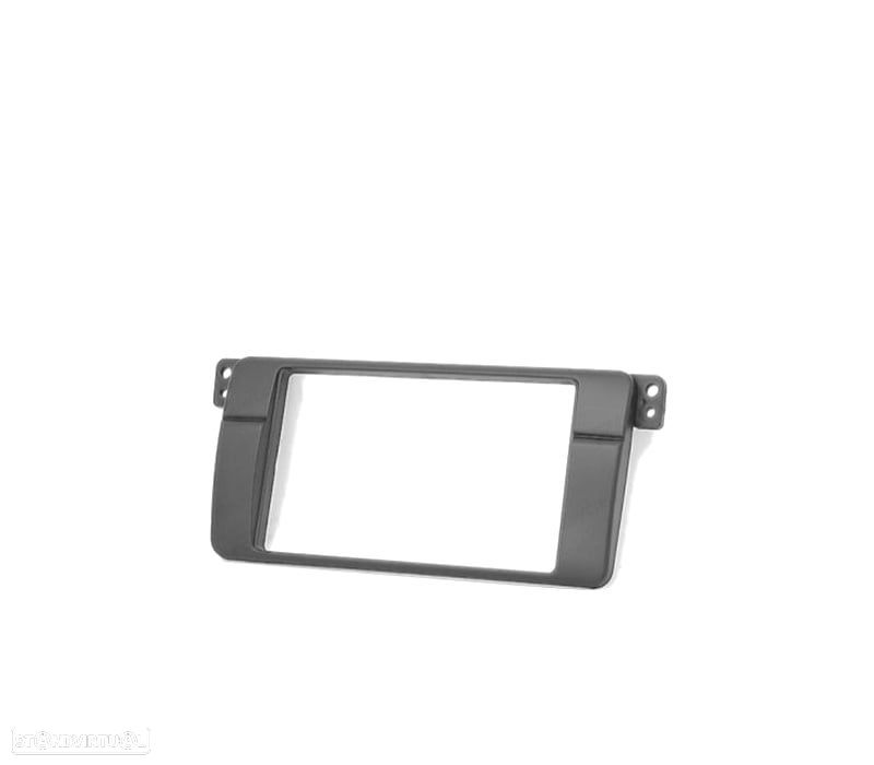 MOLDURA PRETA PARA RÁDIO 2-DIN PARA BMW SÉRIE 3 E46 - 2