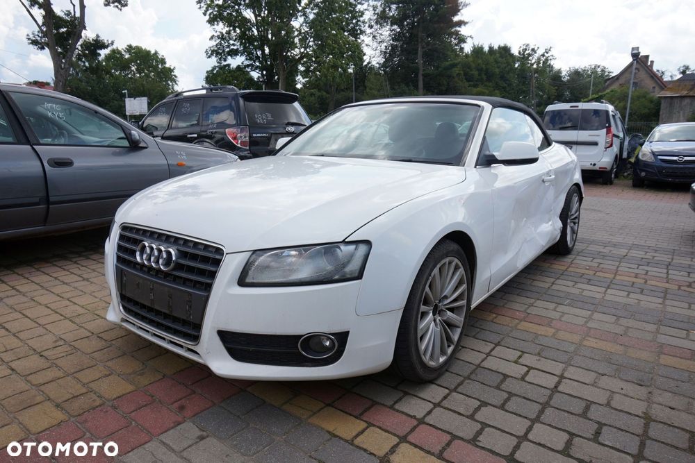 AUDI A5 I 8T CABRIO 2010 LY9C 1.8 TFSI CDHB 160KM LLV BIAŁY na części - 1
