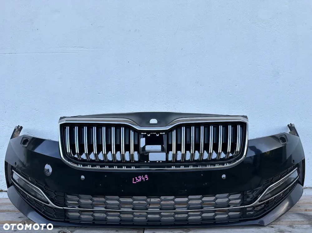 ZDERZAK PRZÓD PRZEDNI SKODA SUPERB III 3V0 LIFT 2019- 3V0807221M KOMPLETNY - 1