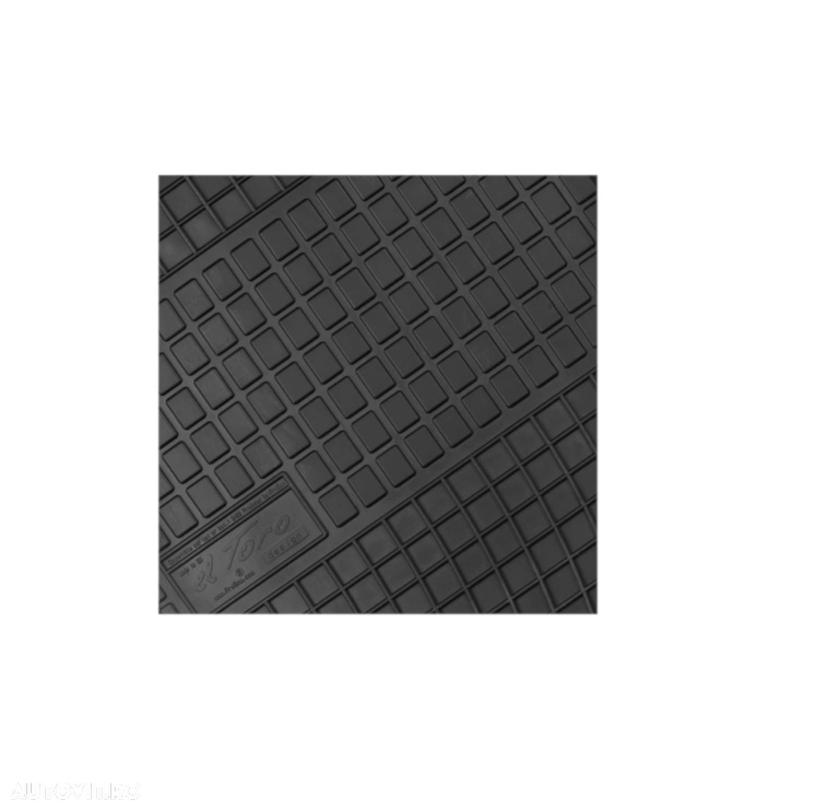 Set covorase auto din cauciuc pentru Man Tge Rand 2 2017, Vw Crafter 2 2017, randul 2, presuri BestAutoVest, Negru - 2