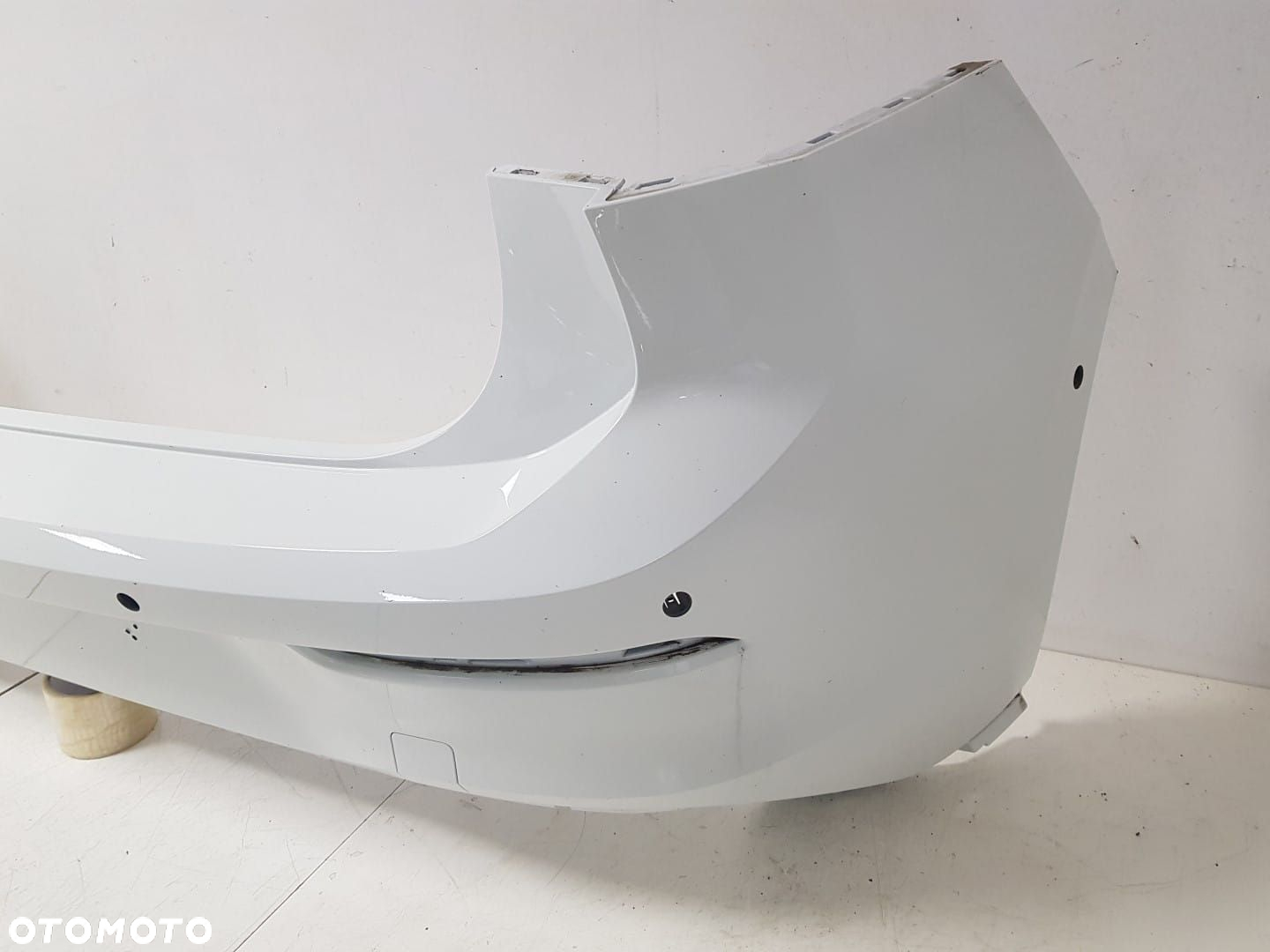 VW GOLF 8 VIII GTI R-LINE RLINE 5H0 2019- 2024 ZDERZAK TYŁ TYLNY 6 PDC5H6807421D BIAŁY - 3