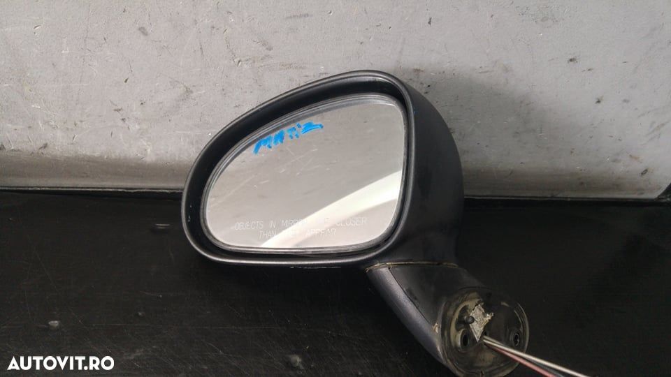 Oglinda manuala stanga chevrolet matiz m200 m250 - 1