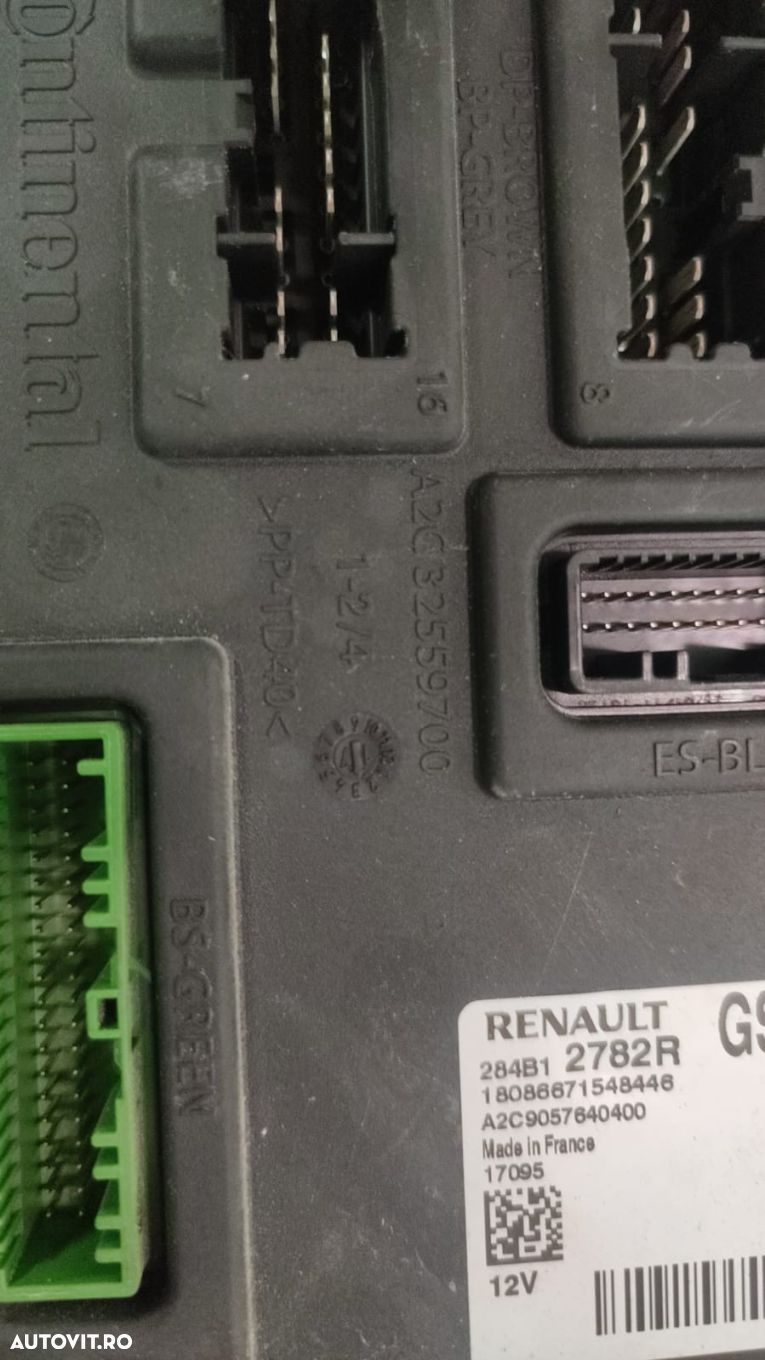 Calculator modul confort BCM 284b12782r a2c32559700 Renault Megane 4 - 3