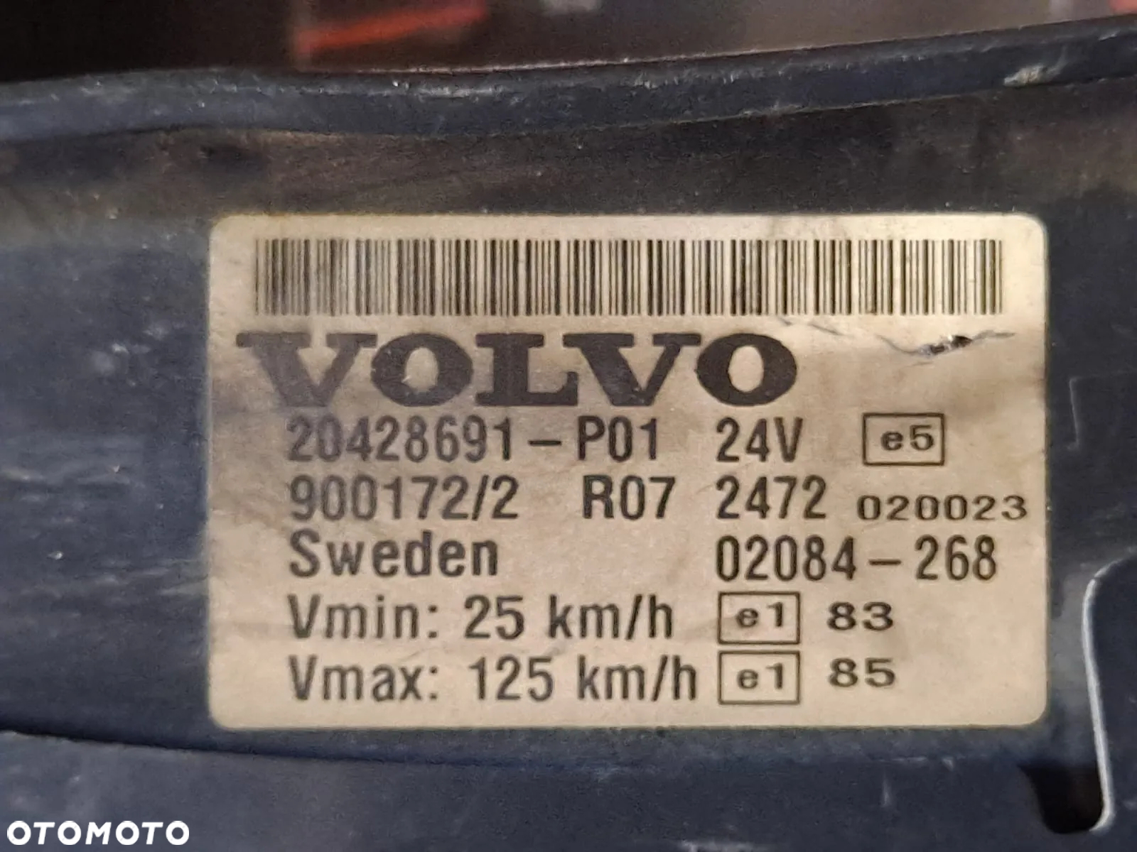 20428691-P01 Licznik ZEGAR VOLVO VDO FH FM - 2