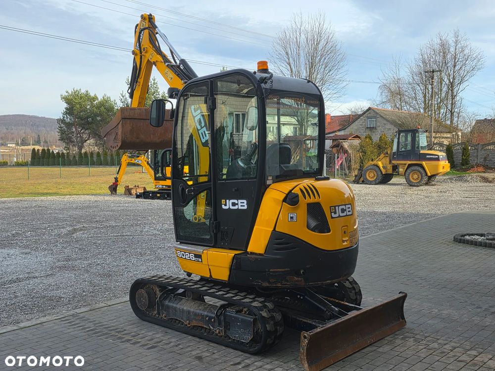 JCB JCB 8026 mini koparka 3 łyżki szybkozłącze 1 wł sprowadzona serwisowana idealna 8025 - 13