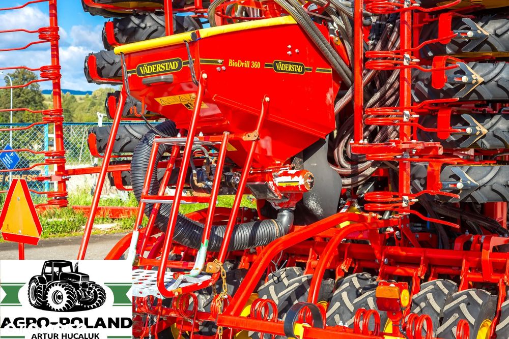 Väderstad RAPID RDA 800 C - NAWOŻENIE - 2012 ROK + VADERSTAD BIODRILL 360 - 6