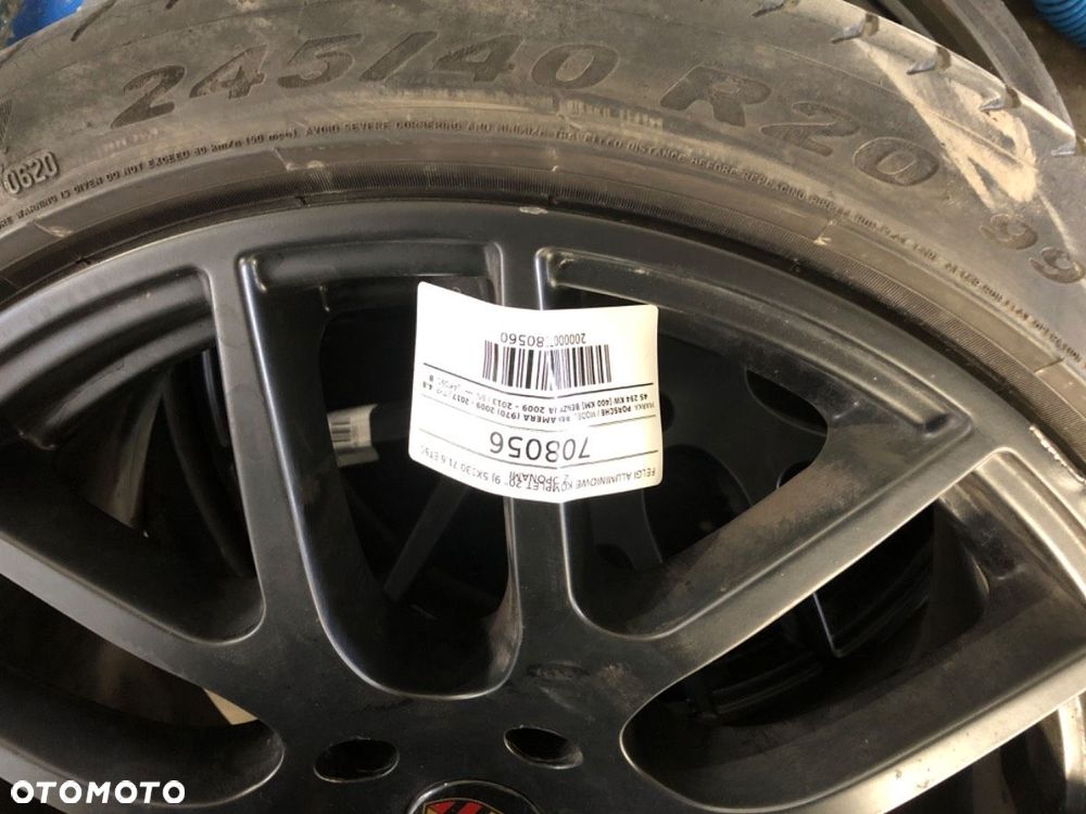 FELGI ALUMINIOWE KOMPLET 20" 9J 5X130  71,6 ET50   Z OPONAMI  PORSCHE PANAMERA (970) 2009 - 2017 4.8 - 14