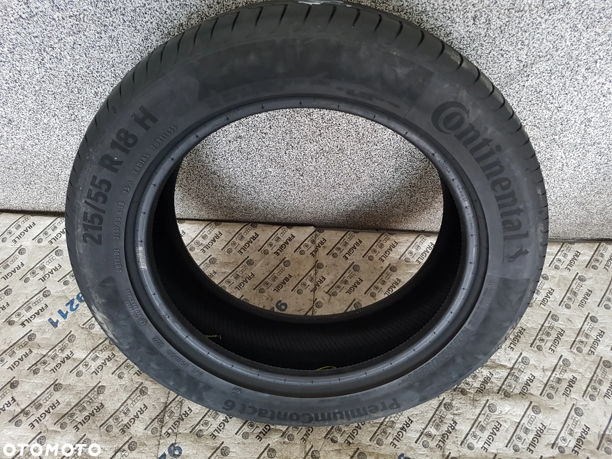 CONTINENTAL CONTI ECO CONTACT 6  215/55R18  215/55/18 - 12