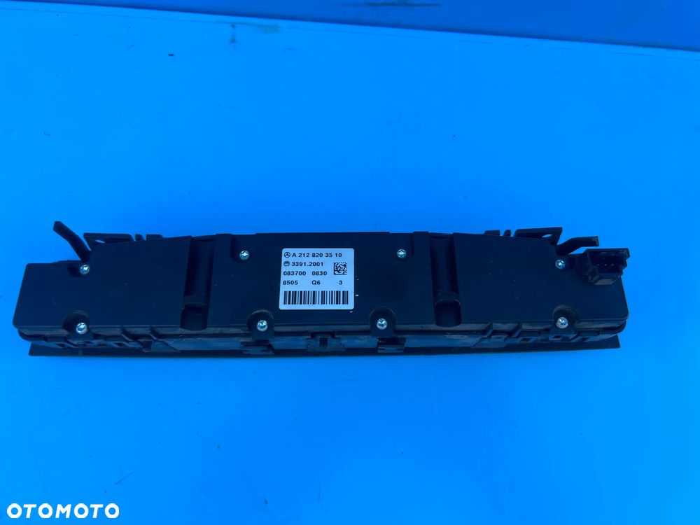 PANEL PRZEŁĄCZNIKÓW FULL MERCEDES W212 2128203510 0837000830 - 5