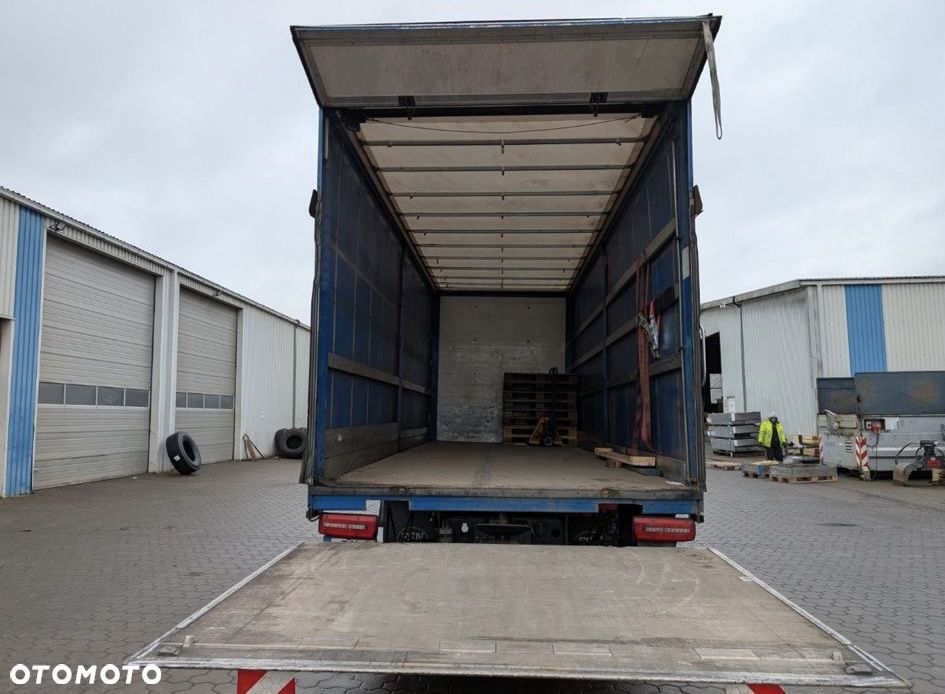 MAN TGM 15.290 / FIRANKA / WINDA / 18 EUROPALET / EURO 6 / NISKI PRZEBIEG / SYPIALKA / AUTOMAT - 8