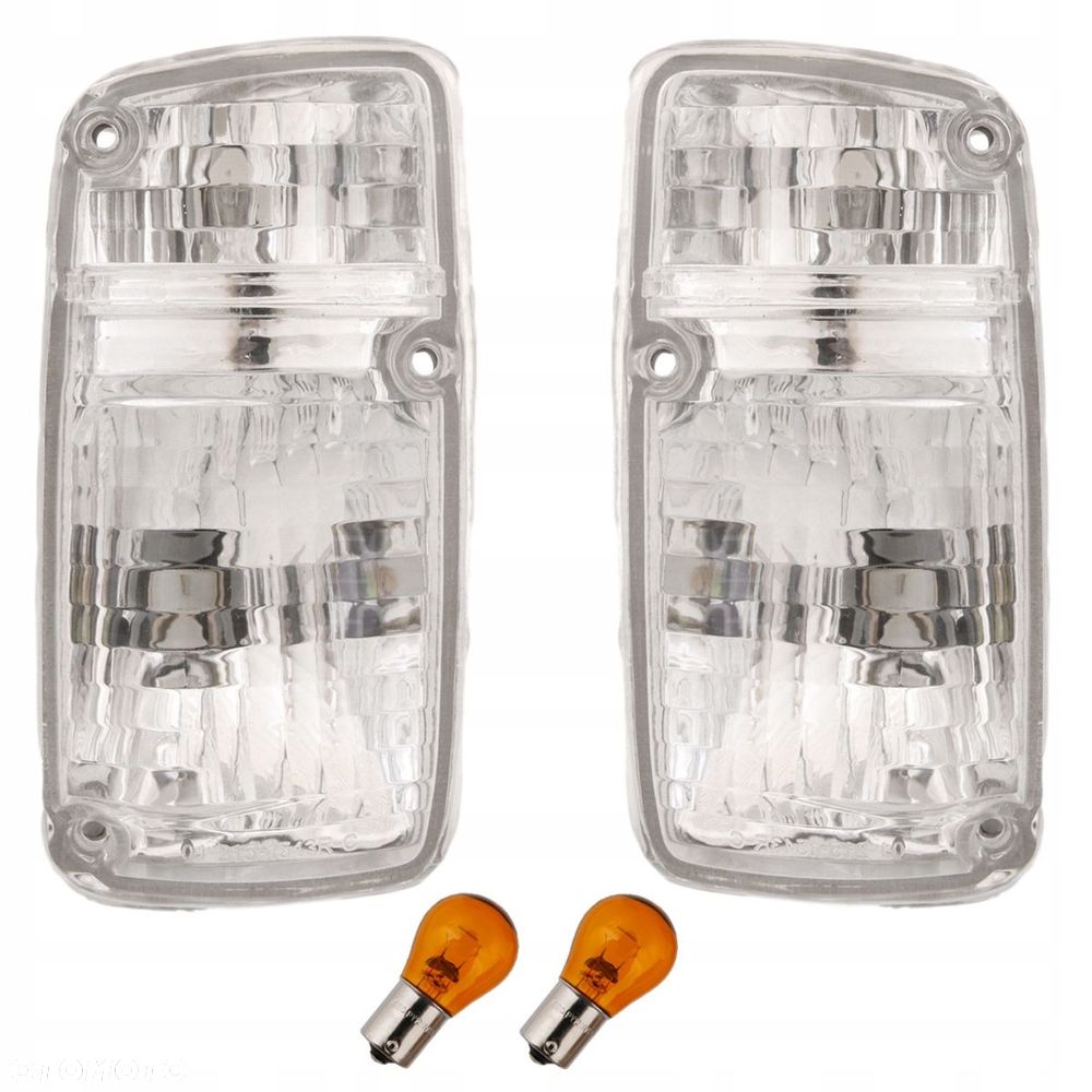 Kierunkowskazy Migacze przednie przeźroczyste Tuning Nissan Patrol GR y60 - 1